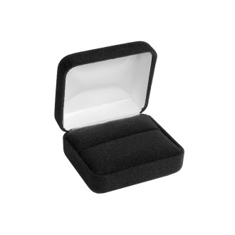 Celebration Collection Black Double Ring Box