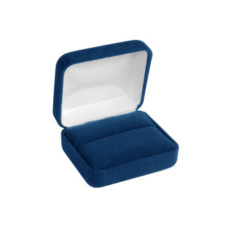 Celebration Collection Blue Double Ring Box