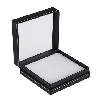 Carriage Collection Black Large Multi-Use Pendant and Earring Box