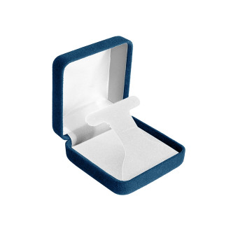 Presidential Collection Blue T-Hoop Earring Box
