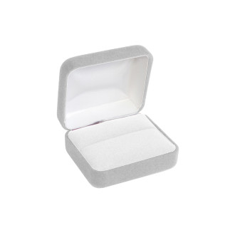 Celebration Plus Collection Light Grey Double Ring Box