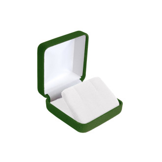 Celebration Plus Collection Green Reversible Deluxe Pendant/Earring Box