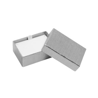 Sterling Collection Silver Horizontal Earring/Pendant/Tie-Tac Box