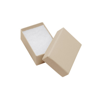 Cotton Filled Collection Kraft Earring/Pendant/Tie-Tac Box