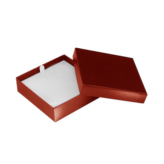 Sterling Collection Burgundy Pendant Box