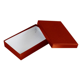 Sterling Collection Burgundy Necklace Box