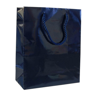 Tote Page Collection Blue Large Tote Bag