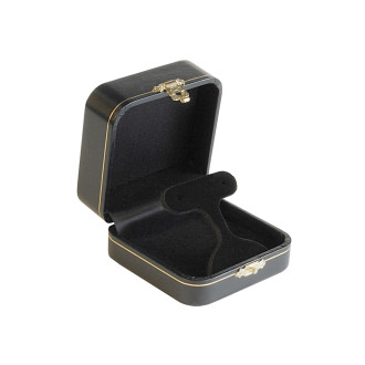 Crown Collection Black Ring Box