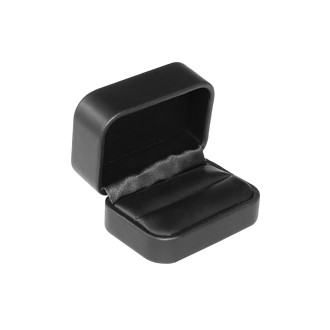 Regency Collection Black Double Ring Box