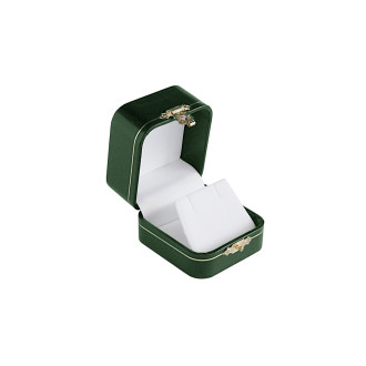 Crown Collection Green Earring Box
