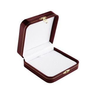 Crown Collection Burgundy Small Multi-Use Box