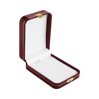 Crown Collection Burgundy Large Multi-Use Box