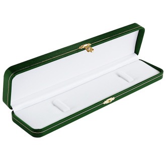 Crown Collection Green Bracelet Box
