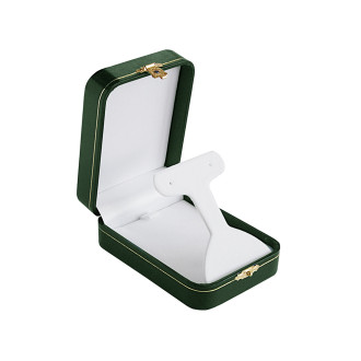 Crown Collection Green Small T-Hoop Earring Box